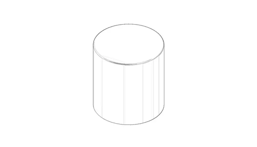 DORNBRACHT Griff für Thermostat ERSATZTEILE 092097020 D. 46 x 49 mm Weiß matt, 092097020-10 Galeriebild 1